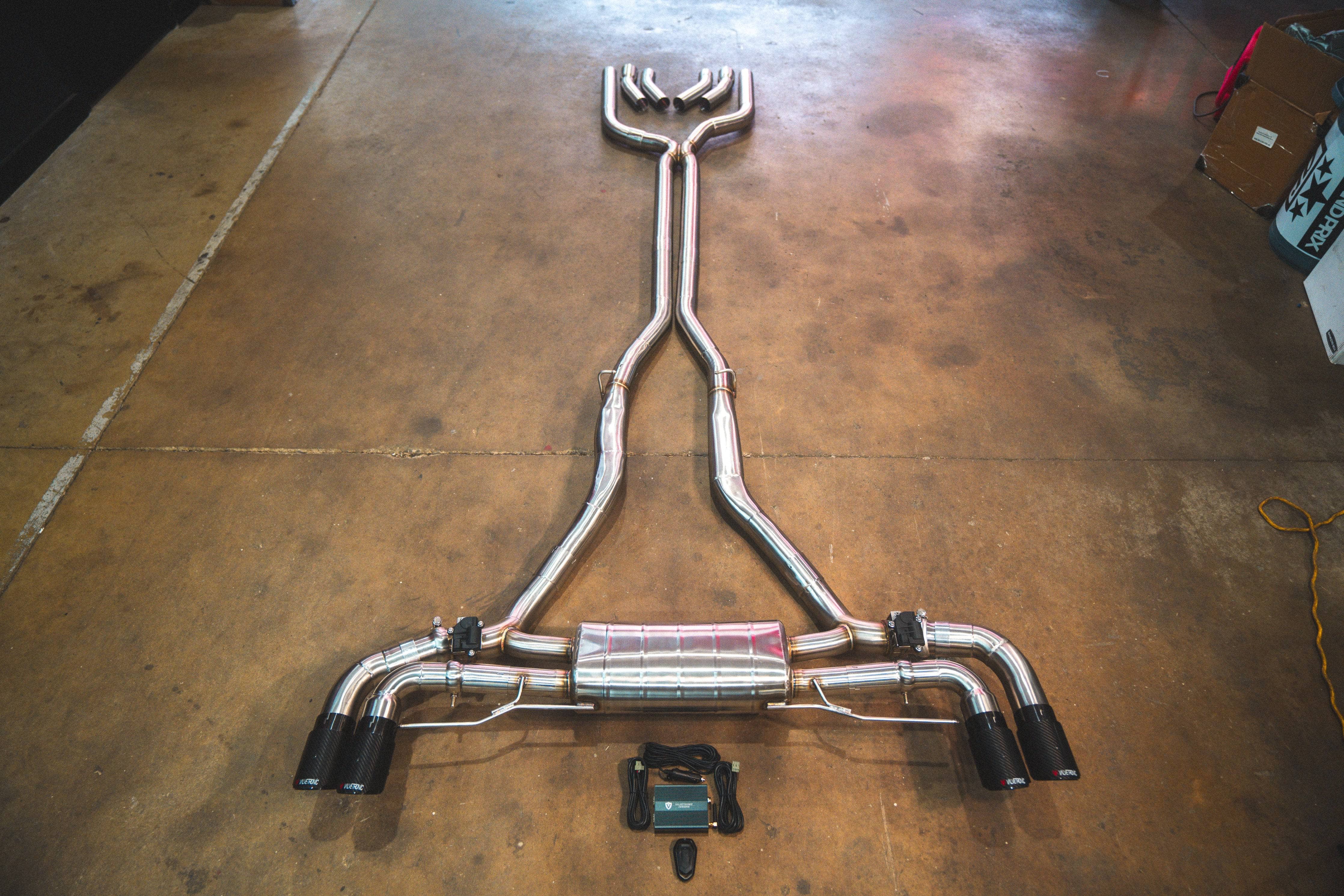 Kies-Motorsports Valvetronic Designs BMW X5/X6 M50i/M60i Valved Sport Exhaust System