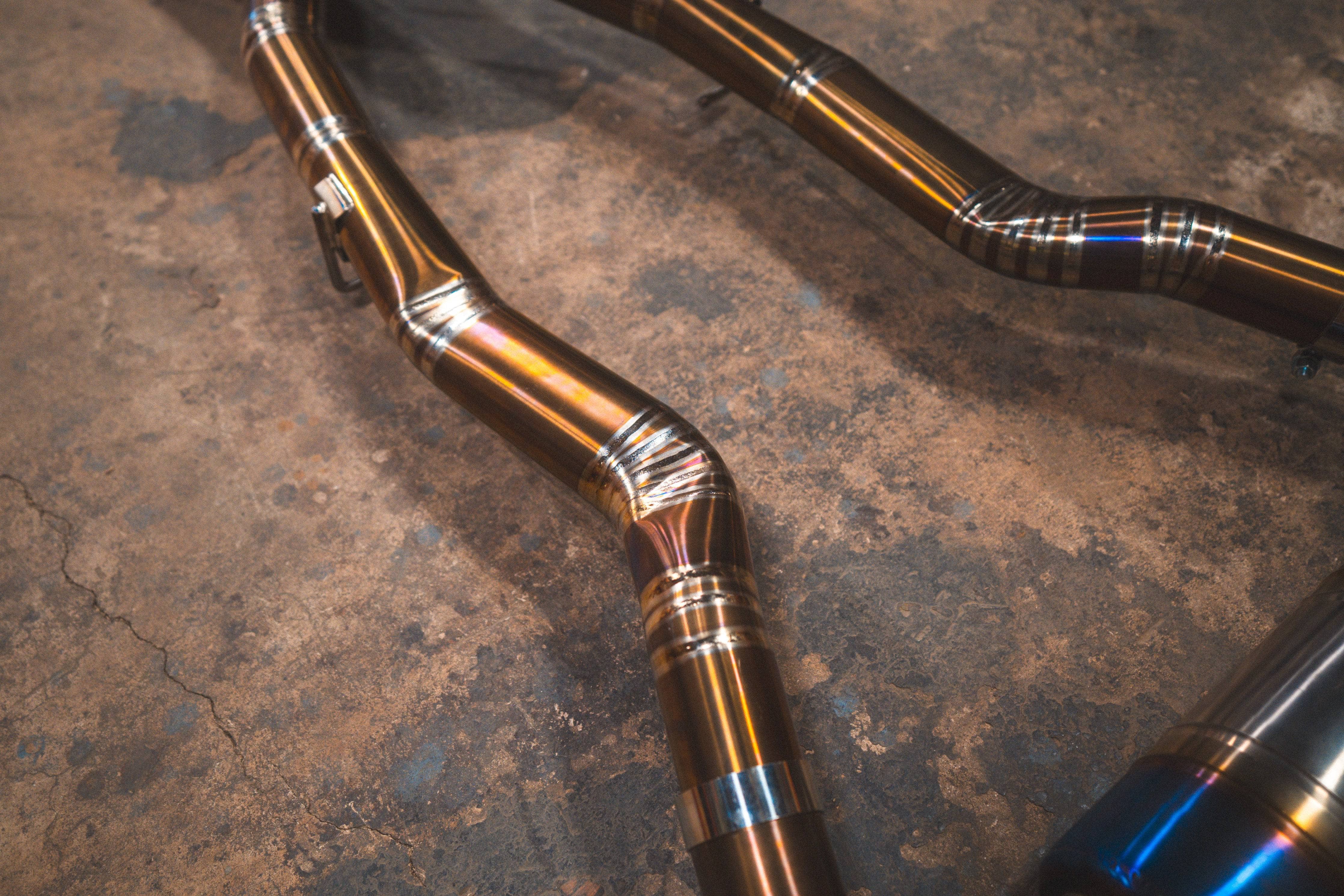 Kies-Motorsports Valvetronic Designs BMW X5M / X6M F95 / F96 VALVED SPORT EXHAUST SYSTEM