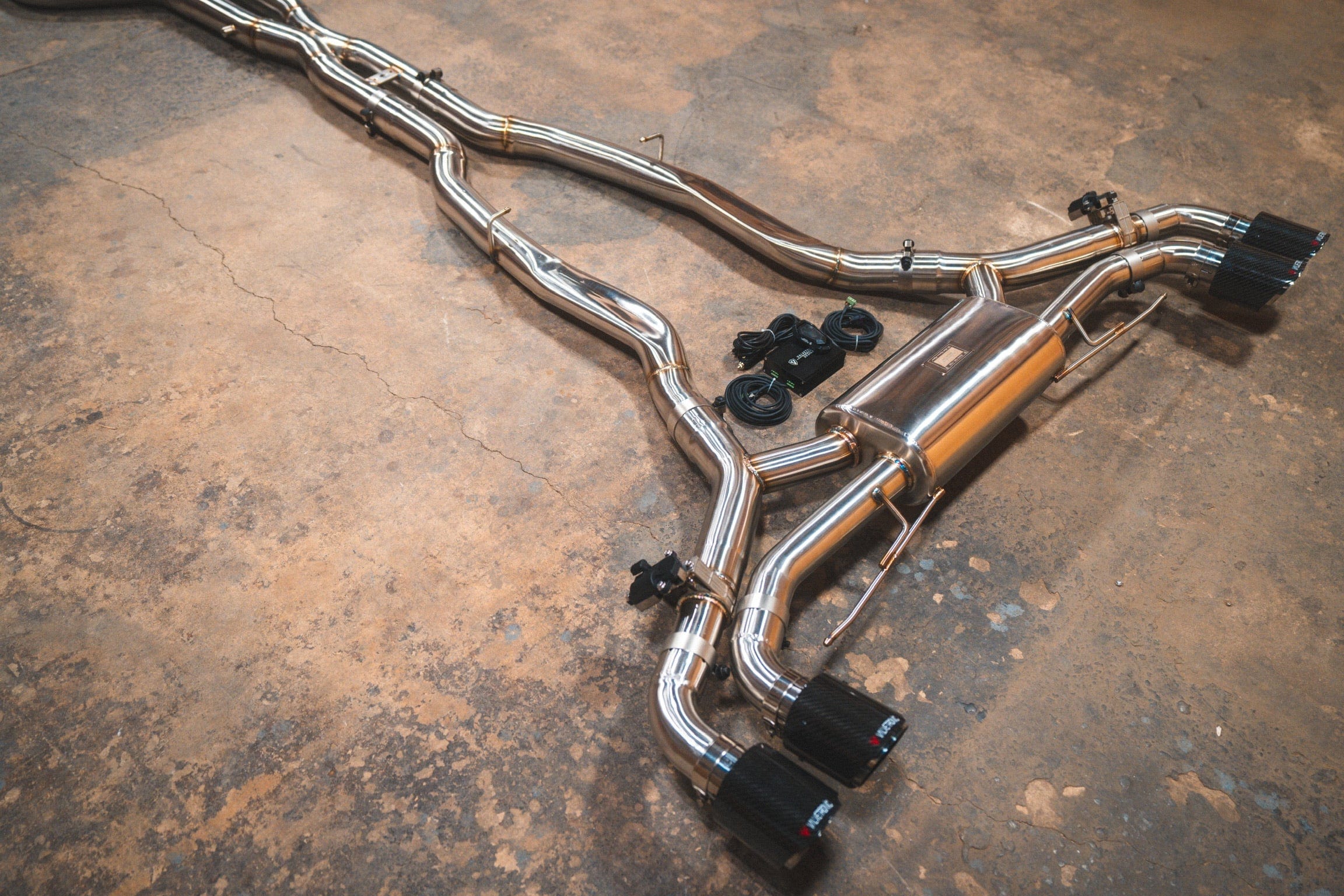 Kies-Motorsports Valvetronic Designs BMW X5M / X6M F95 / F96 VALVED SPORT EXHAUST SYSTEM