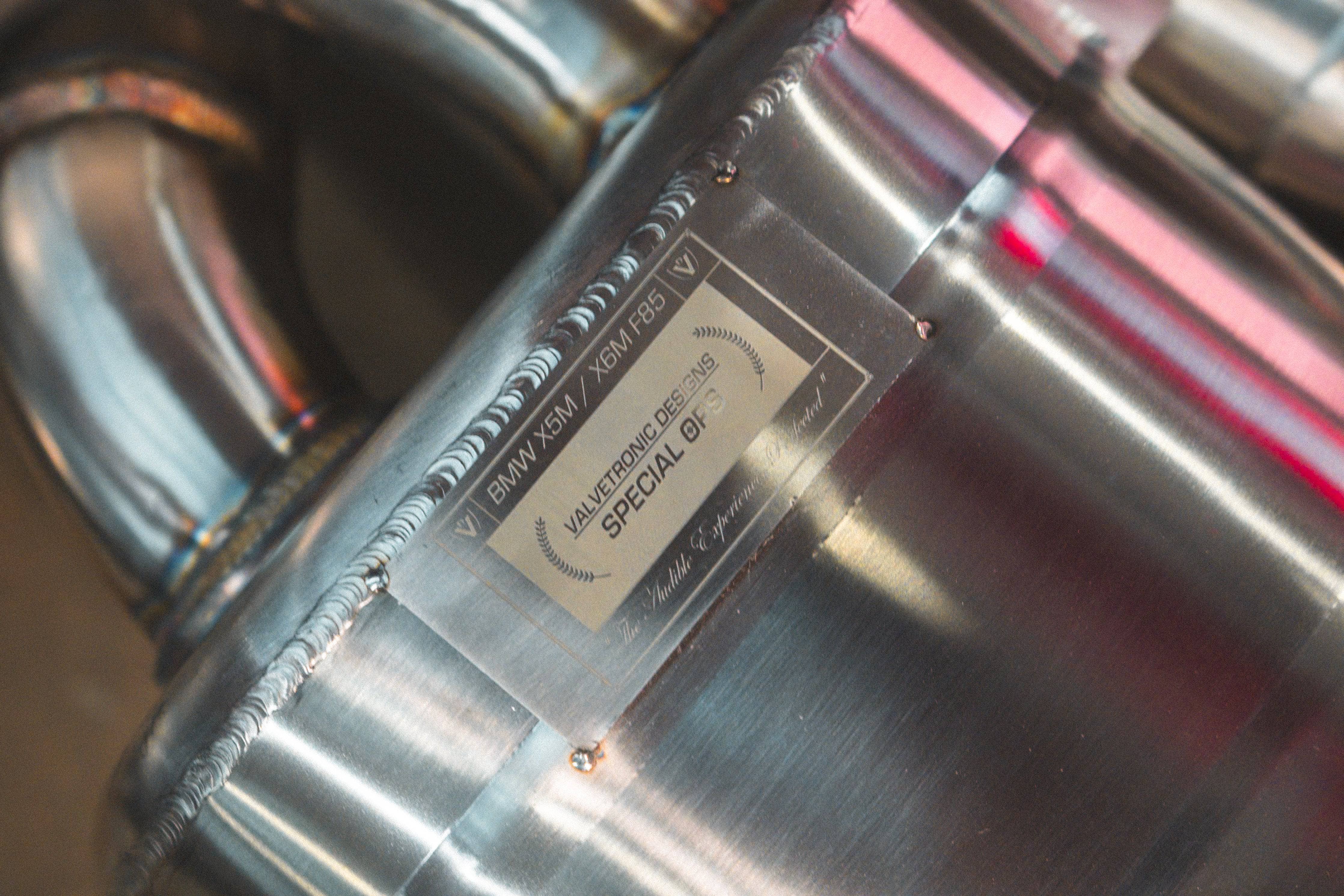 Kies-Motorsports Valvetronic Designs BMW X5M / X6M Valved Sport Exhaust System (F85 / F86)