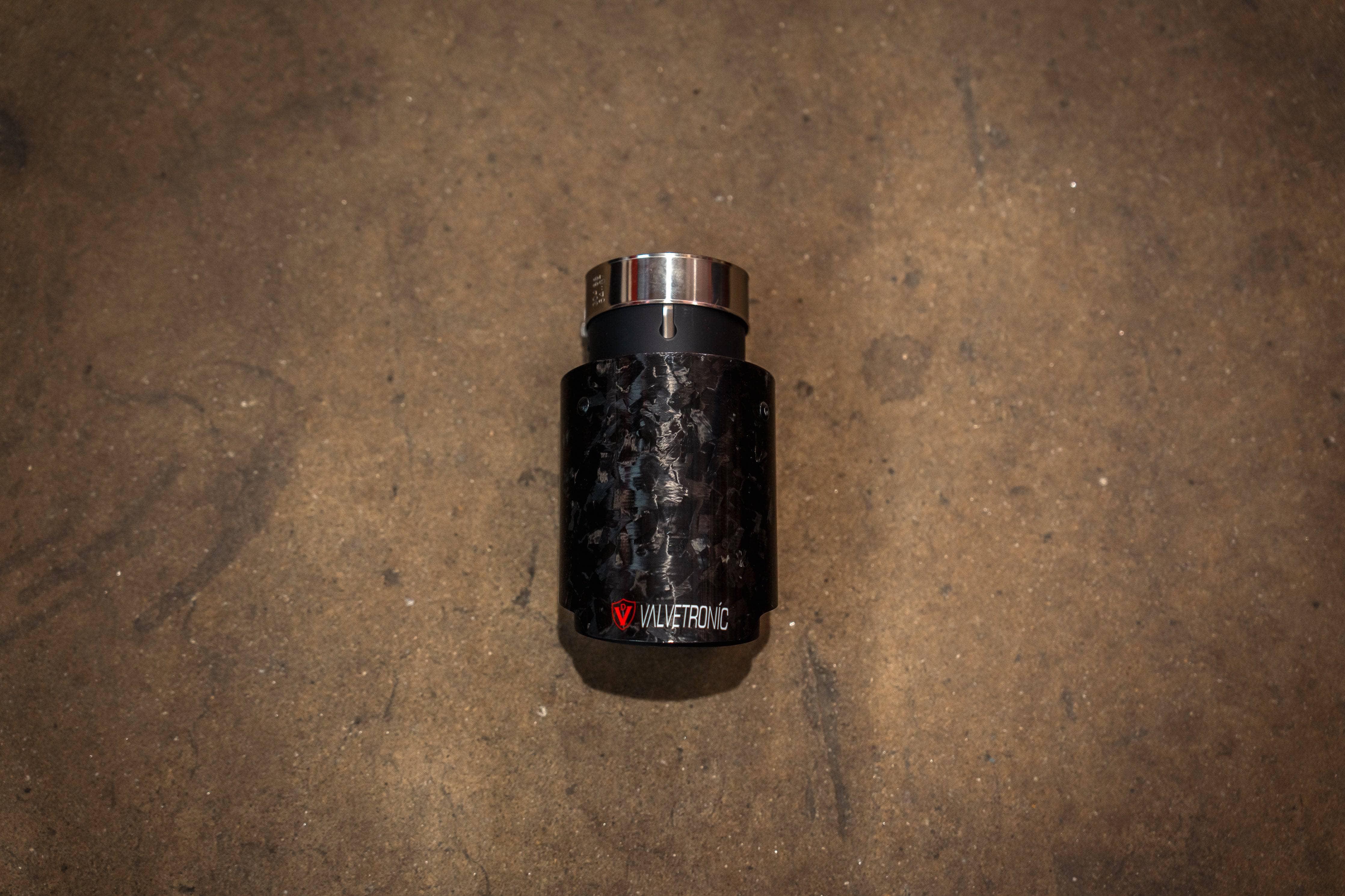 Kies-Motorsports Valvetronic Designs Valvetronic Designs Exhaust Tips (SINGLES) 2.5 / 63MM / Forged Carbon Fiber