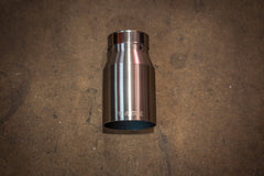 Kies-Motorsports Valvetronic Designs Valvetronic Designs Exhaust Tips (SINGLES) 2.5 / 63MM / Single Wall Brushed Steel