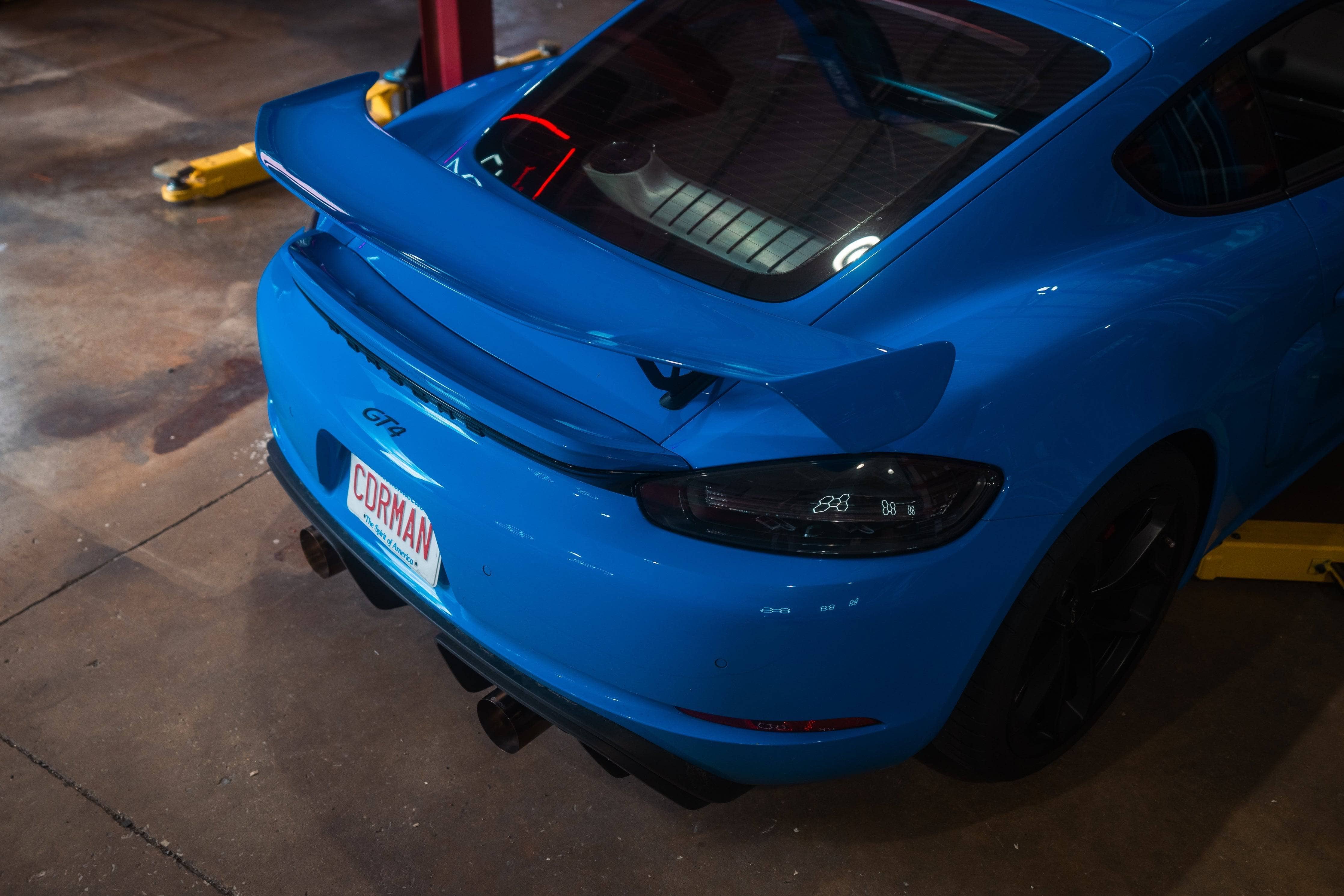 Kies-Motorsports Valvetronic Designs Valvetronic Valved Sport Exhaust System for Porsche 718 GT4 / Boxster Spyder