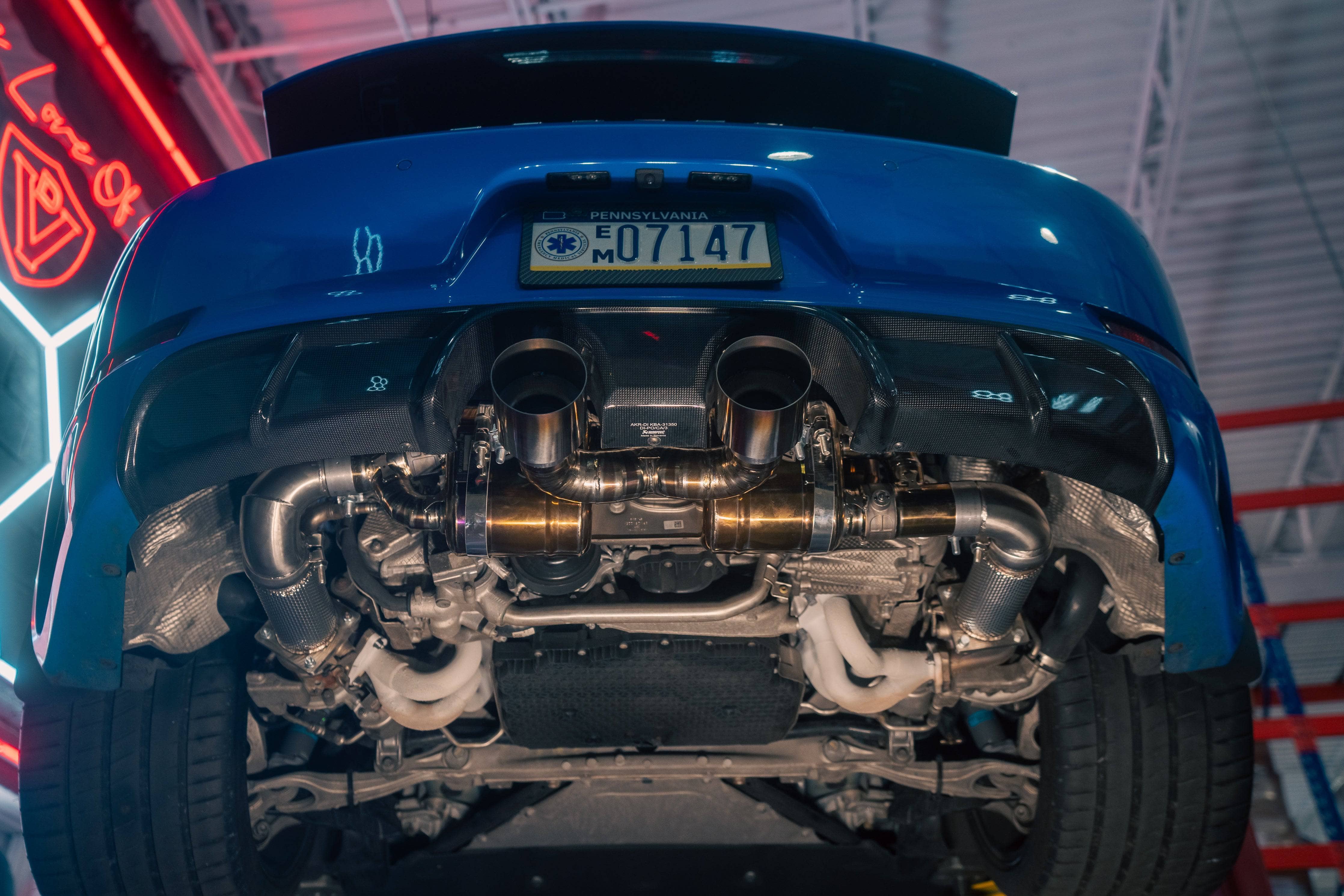 Kies-Motorsports Valvetronic Designs Valvetronic Valved Sport Exhaust System for Porsche 991.2 Carrera