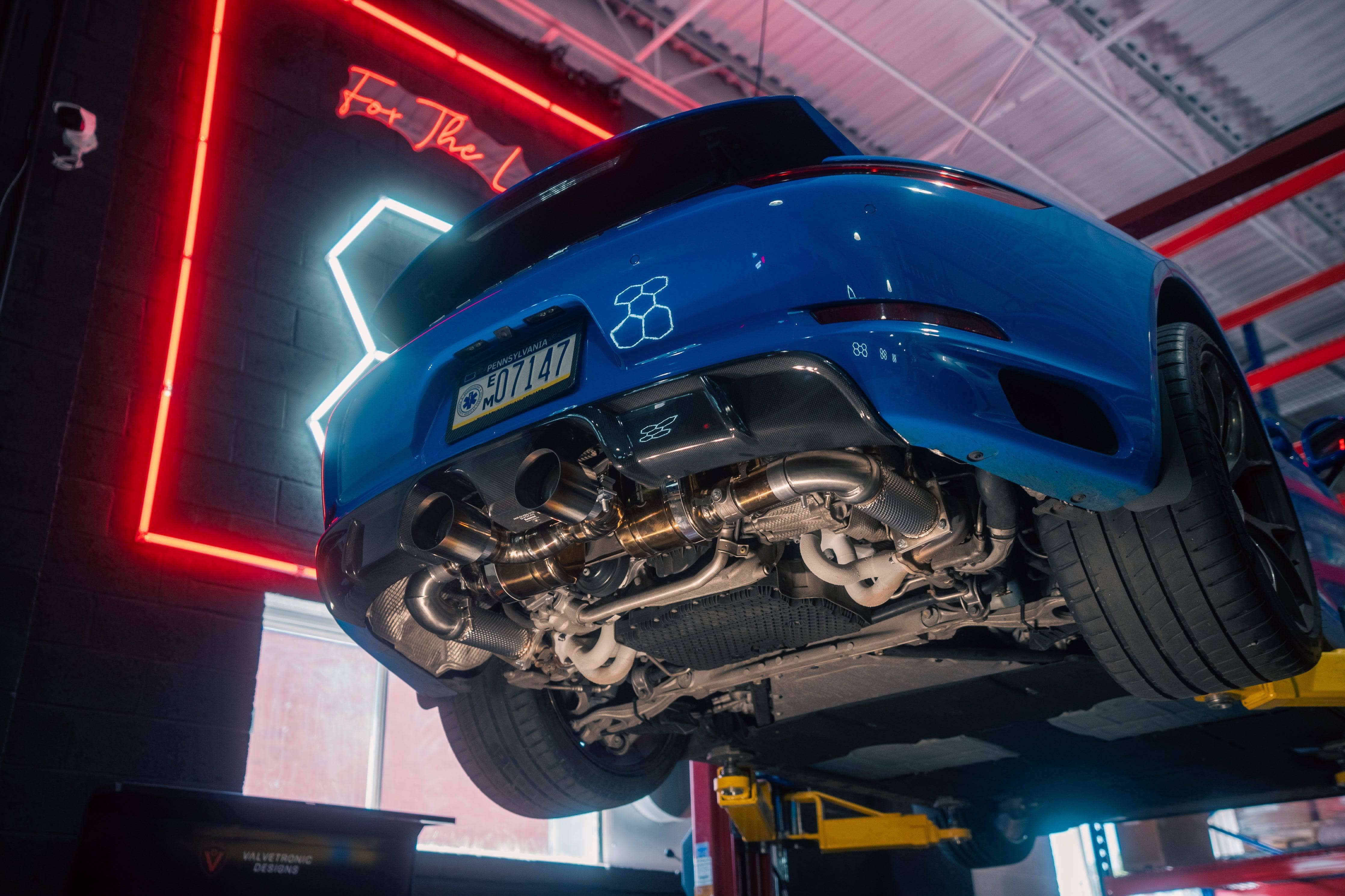 Kies-Motorsports Valvetronic Designs Valvetronic Valved Sport Exhaust System for Porsche 991.2 Carrera