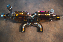 Kies-Motorsports Valvetronic Designs Valvetronic Valved Sport Exhaust System for Porsche 991.2 Carrera Sport Catback system / Grade 5 Titanium