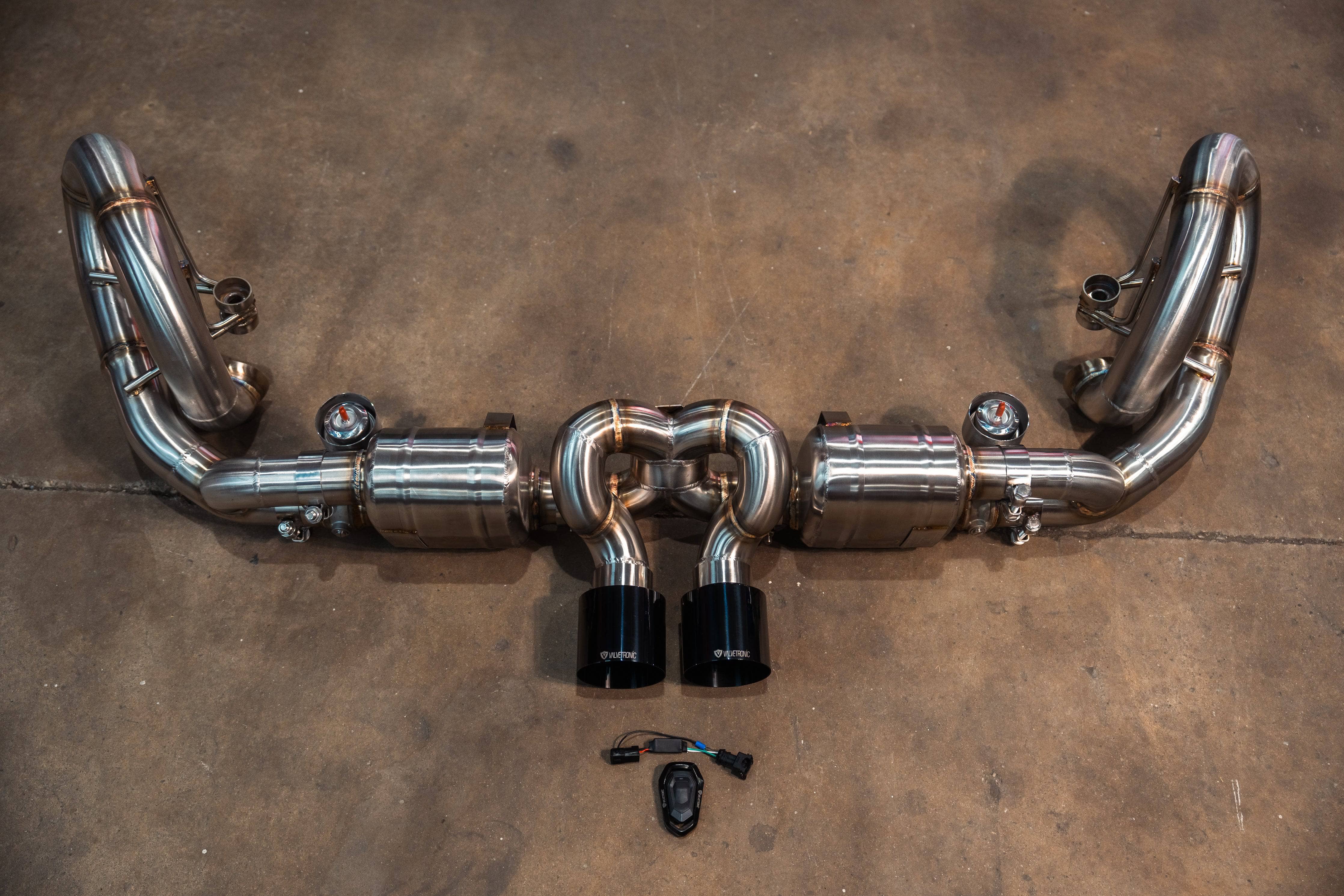 Kies-Motorsports Valvetronic Designs Valvetronic Valved Sport Exhaust System for Porsche GT3 991.1 / 991.2 SPORT CATBACK SYSTEM ONLY / Stainless Steel