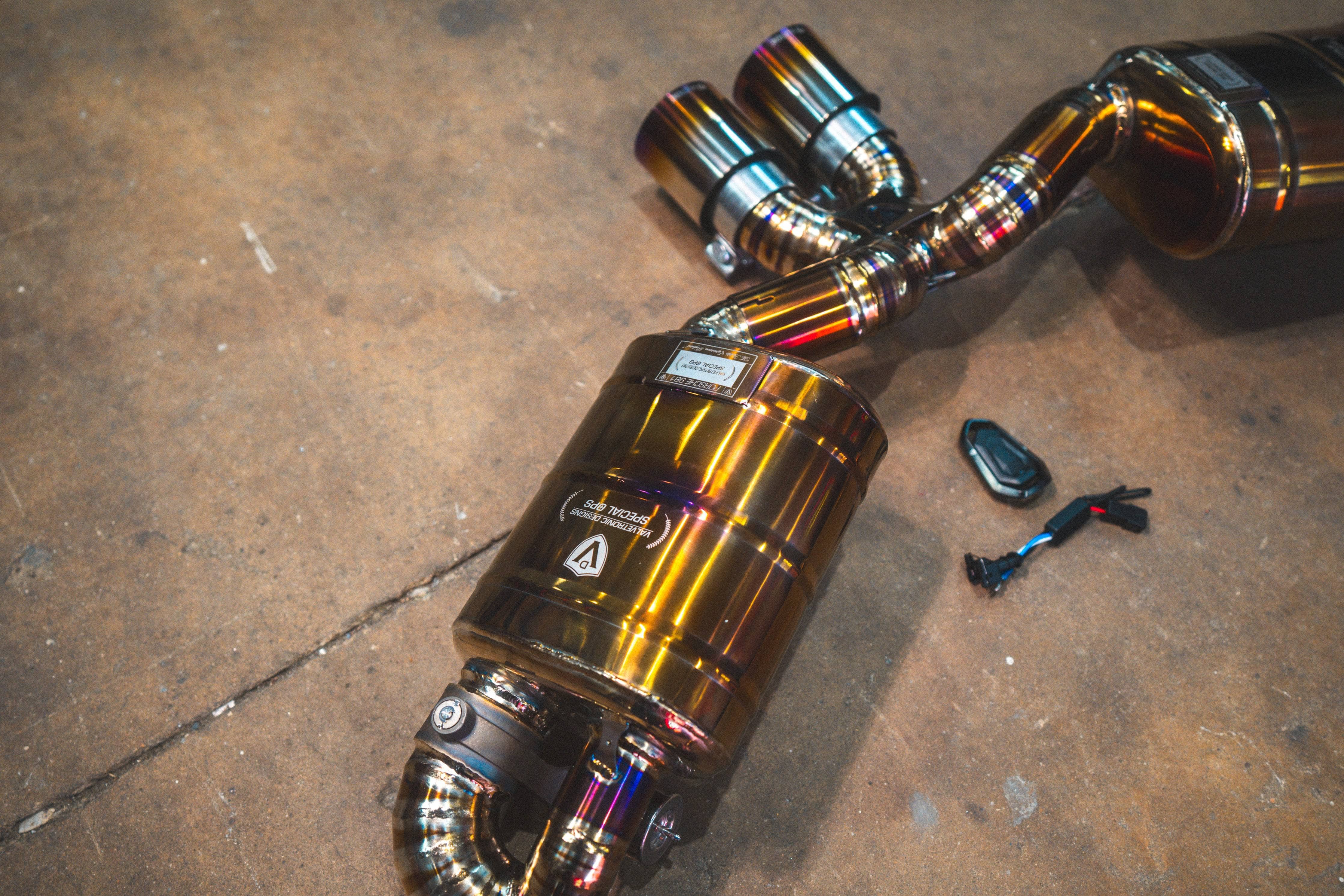 Kies-Motorsports Valvetronic Designs Valvetronic Valved Sport Exhaust System forPorsche Boxster/Cayman 981