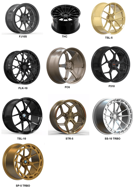 Kies-Motorsports VFC Performance VFC Performance G2X 18x9 FRONT MONOBLOCK FORGED WHEELS