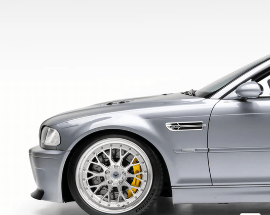 Kies-Motorsports Vorsteiner VORSTEINER BMW E46 M3 V-CSL Aero Rear Diffuser Carbon Fiber PP 1x1 Glossy Carbon Fiber PP 1X1 Glossy