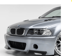 Kies-Motorsports Vorsteiner VORSTEINER BMW E46 M3 V-CSL Aero Rear Diffuser Carbon Fiber PP 1x1 Glossy Carbon Fiber PP 1X1 Glossy