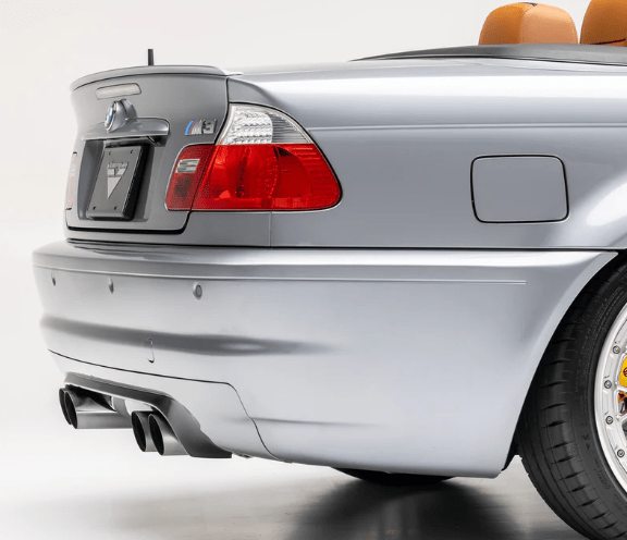 Kies-Motorsports Vorsteiner VORSTEINER BMW E46 M3 V-CSL Aero Rear Diffuser Carbon Fiber PP 1x1 Glossy Carbon Fiber PP 1X1 Glossy