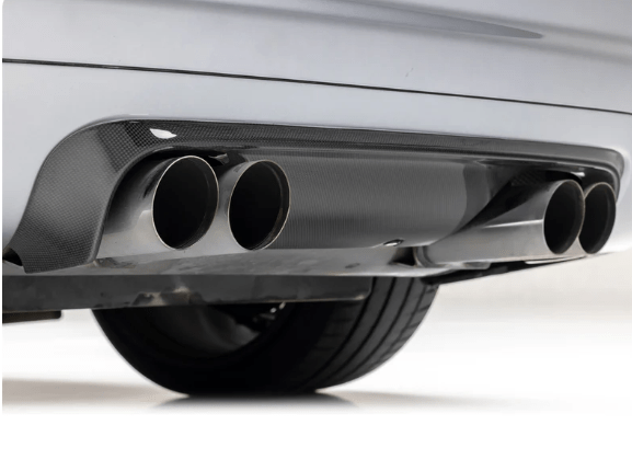 Kies-Motorsports Vorsteiner VORSTEINER BMW E46 M3 V-CSL Aero Rear Diffuser Carbon Fiber PP 1x1 Glossy Carbon Fiber PP 1X1 Glossy