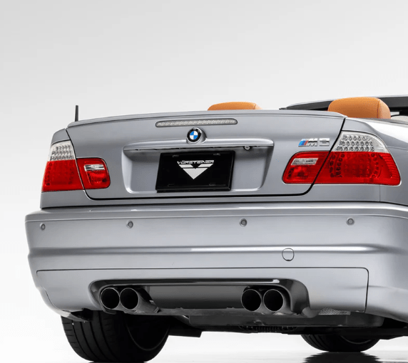 Kies-Motorsports Vorsteiner VORSTEINER BMW E46 M3 V-CSL Aero Rear Diffuser Carbon Fiber PP 1x1 Glossy Carbon Fiber PP 1X1 Glossy