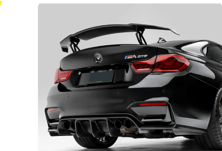 Kies-Motorsports Vorsteiner Vorsteiner BMW F8X M3/M4 VRS/EVO PROGRAM (2014 - 2018) VRS GTS Aero Rear Diffuser Carbon Fiber PP 2x2 Glossy