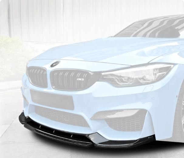 Kies-Motorsports Vorsteiner Vorsteiner BMW F8X M3/M4 VRS/EVO PROGRAM (2014 - 2018) VRS GTS-V Aero Front Spoiler Carbon Fiber PP 1x1 Glossy