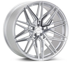 Kies-Motorsports Vossen Vossen HF-7 21X9.5 / 5X114.3 / ET35 / Deep Face / 64.1 - Silver Polished Wheel