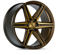 Kies-Motorsports Vossen Vossen HF6-2 24x10 / 6x135 / ET25 / Deep Face / 87.1 - Tinted Matte Bronze Wheel