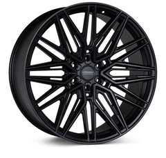 Kies-Motorsports Vossen Vossen HF6-5 22x12 / 6x135 / ET-44 / Ultra Deep Face / 87.1 - Satin Black Wheel