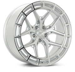 Kies-Motorsports Vossen Vossen HFX-1 20x9 - 5x112 - ET32 - Flat - 66.5 - Silver Polished Wheel