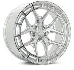 Kies-Motorsports Vossen Vossen HFX-1 20x9 - 5x114.3 - ET32 - Flat - 73.1 - Silver Polished Wheel