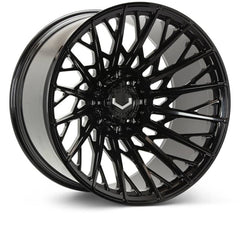 Kies-Motorsports Vossen Vossen VFX-02T 24x12 - 6x139.7 - ET44 - Ultra Deep - 78.1 - Gloss Black Wheel