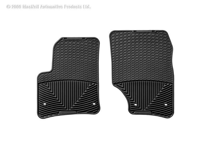 Kies-Motorsports WeatherTech WeatherTech 03-10 Porsche Cayenne Front Rubber Mats - Black