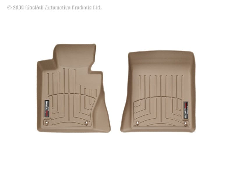 Kies-Motorsports WeatherTech WeatherTech 04+ BMW X3 Front FloorLiner - Tan