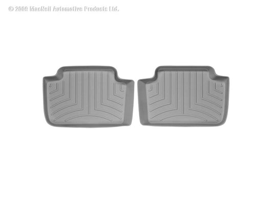 Kies-Motorsports WeatherTech WeatherTech 04+ BMW X3 Rear FloorLiner - Grey