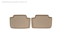 Kies-Motorsports WeatherTech WeatherTech 04+ BMW X3 Rear FloorLiner - Tan