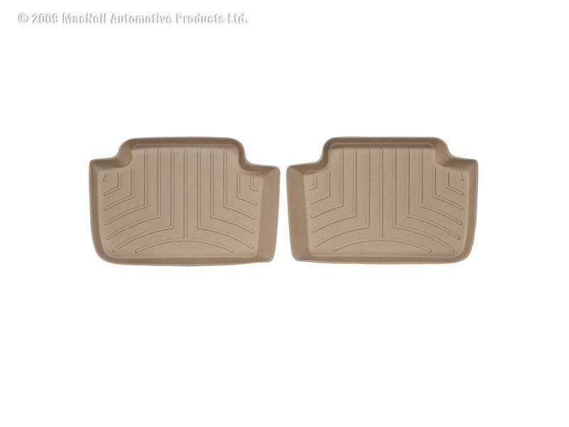 Kies-Motorsports WeatherTech WeatherTech 04+ BMW X3 Rear FloorLiner - Tan