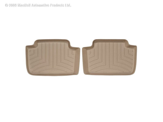 Kies-Motorsports WeatherTech WeatherTech 04+ BMW X3 Rear FloorLiner - Tan