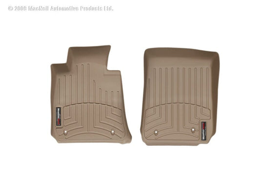 Kies-Motorsports WeatherTech WeatherTech 06-12 BMW 335i Front FloorLiner - Tan