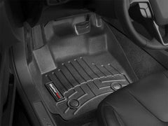 Kies-Motorsports WeatherTech WeatherTech 10+ BMW 5-Series Front FloorLiner - Black
