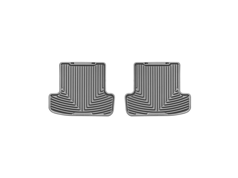 Kies-Motorsports WeatherTech WeatherTech 10+ Mercedes-Benz E-Class Coupe Rear Rubber Mats - Grey