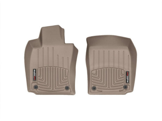 Kies-Motorsports WeatherTech WeatherTech 10+ Porsche Panamera Front FloorLiner - Tan