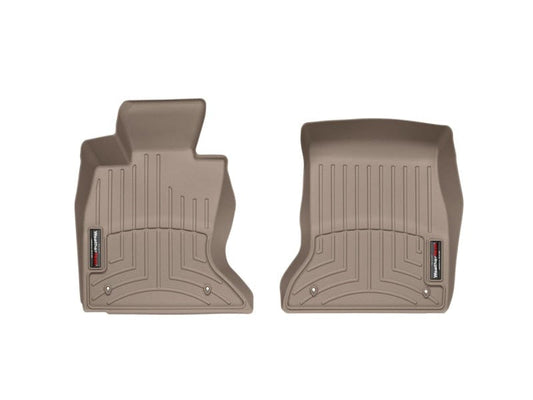 Kies-Motorsports WeatherTech WeatherTech 11+ BMW 5-Series Front FloorLiner - Tan