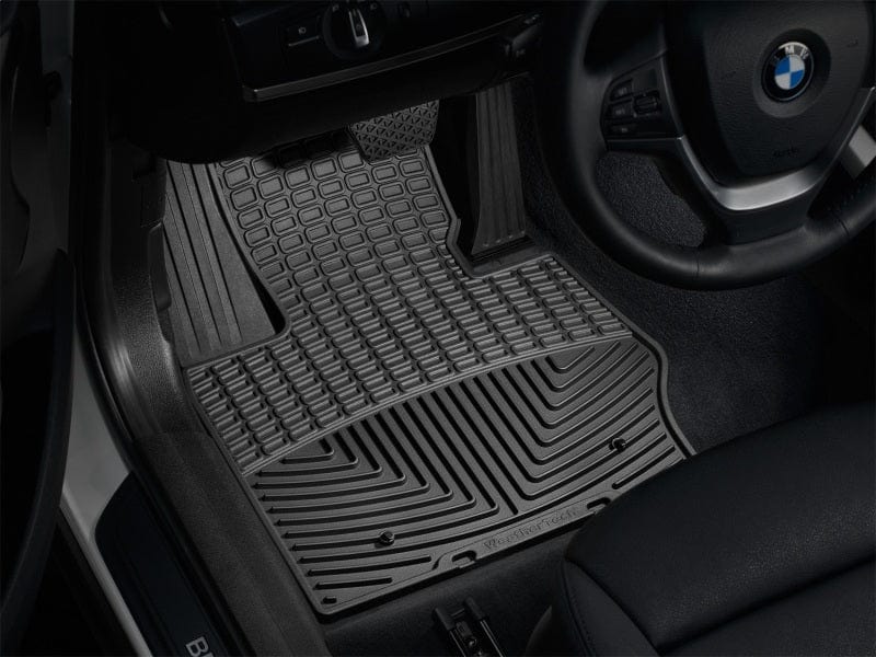 Kies-Motorsports WeatherTech WeatherTech 11+ BMW X3 Front Rubber Mats - Black