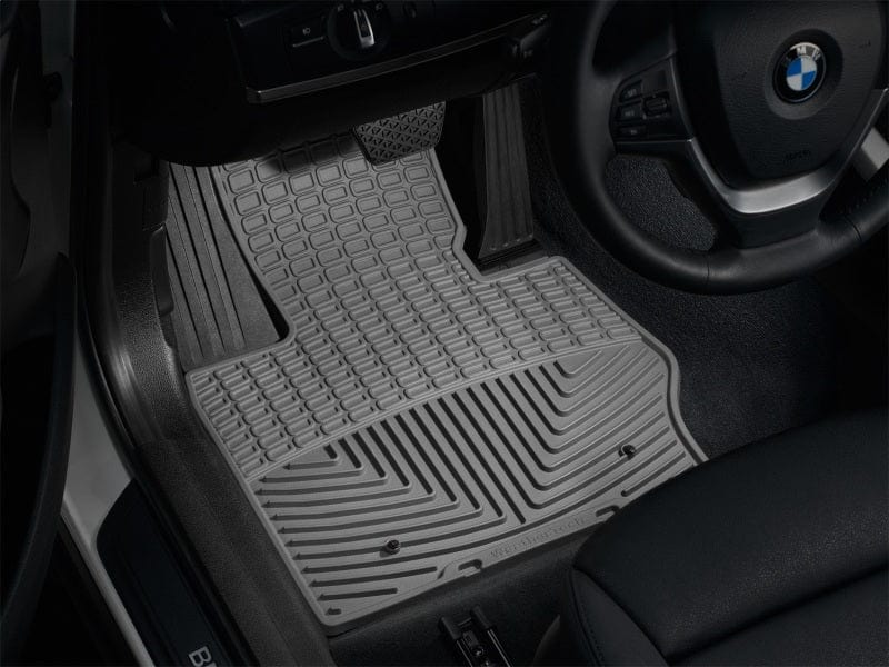 Kies-Motorsports WeatherTech WeatherTech 11+ BMW X3 Front Rubber Mats - Grey
