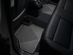 Kies-Motorsports WeatherTech WeatherTech 11+ BMW X3 Rear Rubber Mats - Black