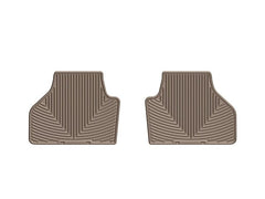 Kies-Motorsports WeatherTech WeatherTech 11+ BMW X3 Rear Rubber Mats - Tan