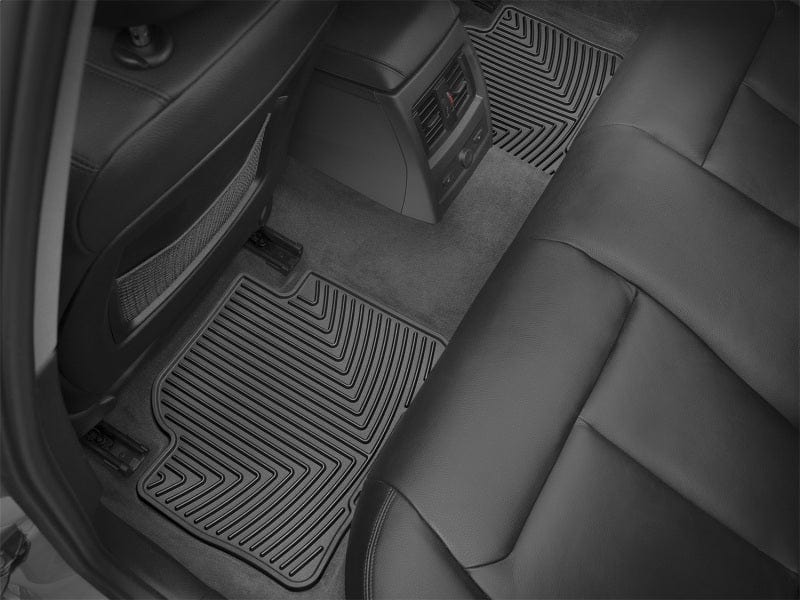 Kies-Motorsports WeatherTech WeatherTech 12+ BMW 3-Series (F30) Rear Rubber Mats - Black