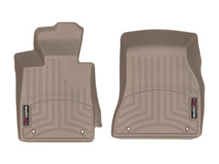 Kies-Motorsports WeatherTech WeatherTech 2017+ BMW 5-Series Front FloorLiner - Tan (xDrive Only - Does Not Fit RWD)