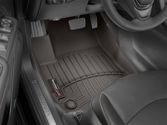 Kies-Motorsports WeatherTech WeatherTech 23-24 BMW M2 G87 Front FloorLiners - Cocoa