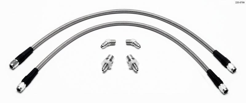 Kies-Motorsports Wilwood Wilwood Flexline Kit E36 BMW M3 w/ SL4 or SL6 Front Caliper