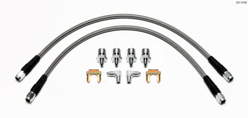 Wilwood Flexline Kit 88-96 Corvette w/ OEM Front Caliper main image 1