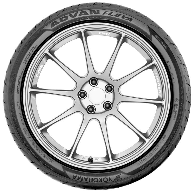 Yokohama Advan Fleva V701 Tire - 205/40R18 86W – Kies Motorsports