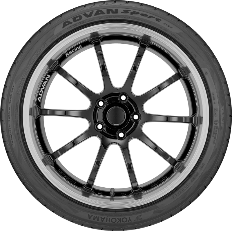 Yokohama Advan Sport V105 Tire - 285/40ZR19 103Y – Kies Motorsports