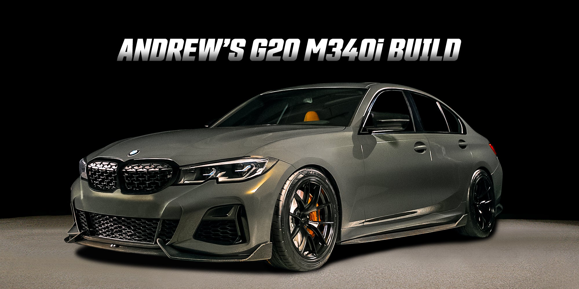 Andrew's 2020 BMW G20 M340i Build List Kies Motorsports