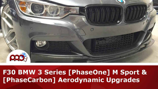 Customer Project: F30 BMW 3 Series Aerodynamic Upgrades - Kies Motorsports
